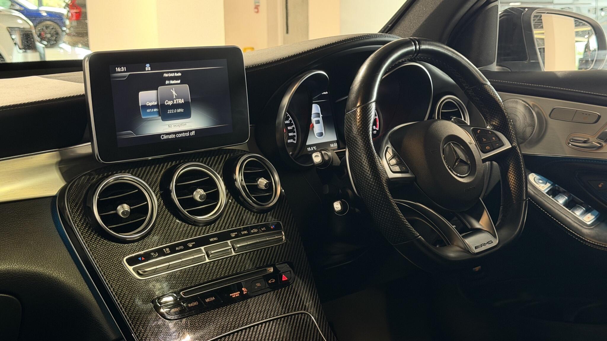 Mercedes-Benz GLC 4.0 GLC63 V8 BiTurbo AMG (Premium) Coupe SpdS MCT 4MATIC+ Euro 6 (s/s) 5dr
